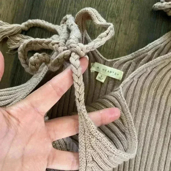 LA hearts pink knitted sweater - Picture 4 of 4